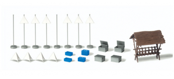 Preiser 17320 Accessoires de decors miniatures