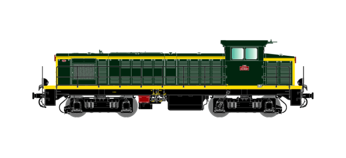 R37-HO41034DS - Locomotive électrique BB 63137 La Plaine, Digital son - R37