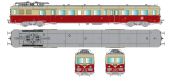 R37 41051DS Automotrice Z 7110 SNCF, toit gris, Lyon-Mouche, DCC Son