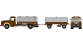 Train électrique  : REE CB-71 - Véhicule Camion citerne à vin et remorque Loubet & Cie
