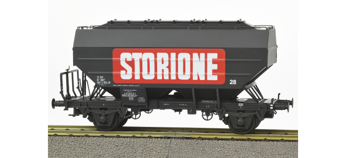 WB-631 - Wagon céréalier STORIONE, noir - REE Modeles