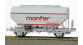 WB-633 - Wagon céréalier MONFER FRANCE, Gris - REE Modeles