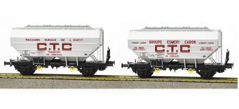 WB-623 - Set de 2 wagons céréaliers 