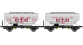 WB-623 - Set de 2 wagons céréaliers 