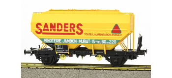 WB-628 - Wagon céréalier SANDERS, ancien logo - REE Modeles
