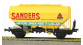 WB-629 - Wagon céréalier SANDERS, ancien logo (autre numéro) - REE Modeles