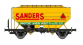 WB-629 - Wagon céréalier SANDERS, ancien logo (autre numéro) - REE Modeles