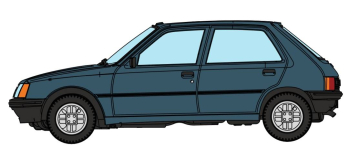 CB-152 - Voiture Peugeot 205 GE, bleue 