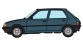 CB-152 - Voiture Peugeot 205 GE, bleue 