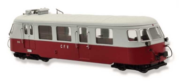 VM-004 - Autorail BILLARD des CFV n°316, Rouge/Gris - REE Modeles