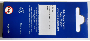 XB-529 - Plaque MISTRAL CC7100 - 2 pièces - REE Modeles