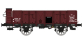 WB-825 - Wagon tombereau OCEM 19 avec guérite, PLM - REE Modeles