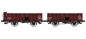 WB-827 - Set de 2 wagons tombereau OCEM 19, PLM - REE Modeles