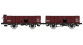 WB-827 - Set de 2 wagons tombereau OCEM 19, PLM - REE Modeles