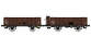 WB-832 - Set de 2 wagons tombereau OCEM 19, SNCF - REE Modeles