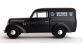 CB-201 - Voiture Renault JUVAQUATRE Fourgon tôlé noir SECOURS ROUTIER - REE Modeles