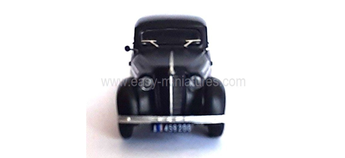 CB-201 - Voiture Renault JUVAQUATRE Fourgon tôlé noir SECOURS ROUTIER - REE Modeles