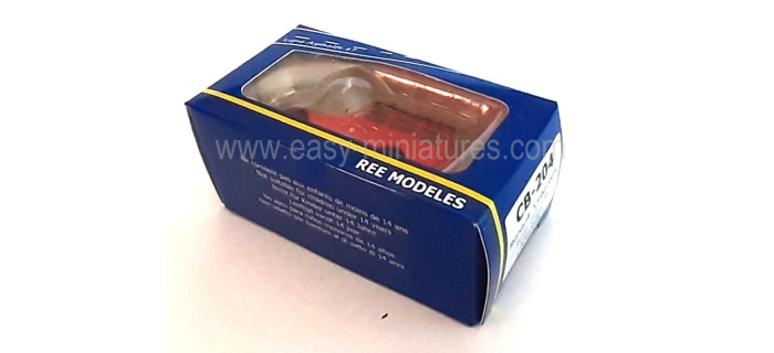 CB-204 - Voiture Renault JUVAQUATRE Break vitré POMPIER + Echelle - REE Modeles