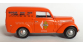 CB-205 - Voiture Renault JUVAQUATRE Fourgon tôlé Orange RENAULT - REE Modeles