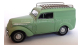 CB-209 - Voiture Renault JUVAQUATRE Fourgon tôlé, Vert + galerie - REE Modeles