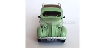 CB-209 - Voiture Renault JUVAQUATRE Fourgon tôlé, Vert + galerie - REE Modeles