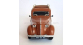 CB-210 - Voiture Renault JUVAQUATRE Familiale vitrée, Marron + galerie - REE Modeles