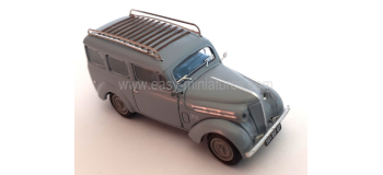 CB-211 - Voiture Renault JUVAQUATRE Familiale vitrée, Gris + galerie - REE Modeles