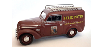 CB-212 - Voiture Renault JUVAQUATRE Fourgon tôlé FELIX POTIN + galerie - REE Modeles