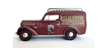 CB-212 - Voiture Renault JUVAQUATRE Fourgon tôlé FELIX POTIN + galerie - REE Modeles