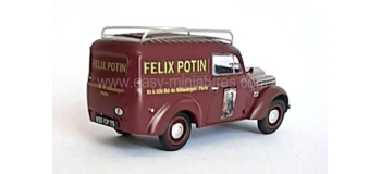 CB-212 - Voiture Renault JUVAQUATRE Fourgon tôlé FELIX POTIN + galerie - REE Modeles