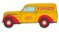 CB-213 - Voiture Renault JUVAQUATRE Fourgon tôlé PINDER - REE Modeles