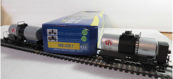 DEP-WB-029.1 - Set de 2 wagons Citerne Ep.III 