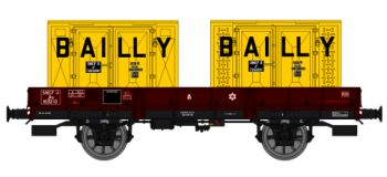 WB-126 - Wagon plat OCEM 29, Bailly - REE Modeles