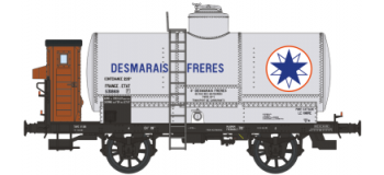 Coffret REE Modèles - 2 Wagons Citerne AZUR OLAZUR - échelle HO - Neuf