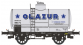 WB-155 - Set 2 wagons citernes OCEM 19 AZUR, ETAT - train miniature REE Modeles