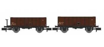 NW-021 - Set de 2 Wagons TOMBEREAU OCEM 29 Ep.III  - REE Modeles