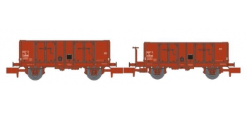 NW-022 - Set de 2 Wagons TOMBEREAU OCEM 29 Ep.III  - REE Modeles