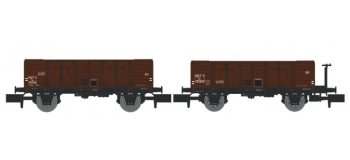 NW-023 - Set de 2 Wagons TOMBEREAU OCEM 29 Ep.III  - REE Modeles