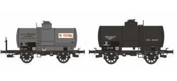 WB-195 - Set de 2 wagons citernes OCEM 19 