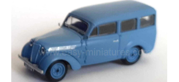 CB-176 - Voiture Renault JUVAQUATRE Familiale vitrée Bleu Céladon - REE Modeles