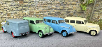 CB-176 - Voiture Renault JUVAQUATRE Familiale vitrée Bleu Céladon - REE Modeles