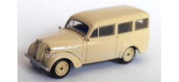 CB-177 - Voiture Renault JUVAQUATRE Familiale vitrée Beige - REE Modeles