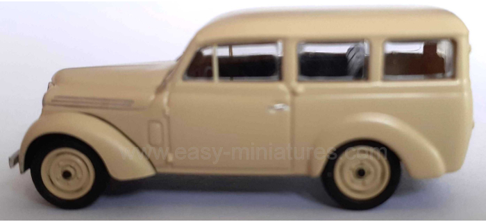 CB-177 - Voiture Renault JUVAQUATRE Familiale vitrée Beige - REE Modeles