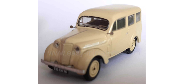 CB-177 - Voiture Renault JUVAQUATRE Familiale vitrée Beige - REE Modeles