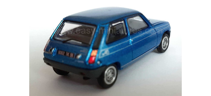 CB-161 - Renault R5 ALPINE 1976, bleue métal Alpine - REE Modeles