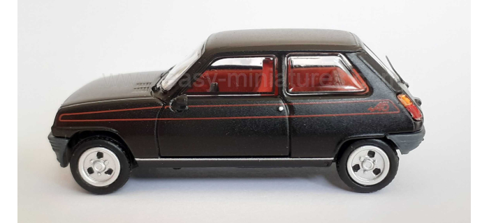CB-162 - Renault R5 ALPINE 1978 Phase 2, noire - REE Modeles