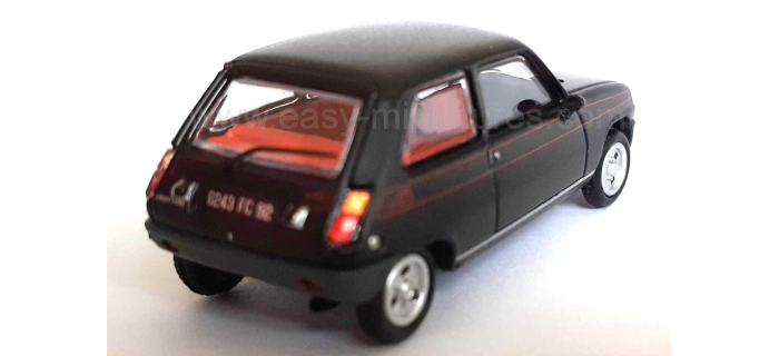CB-162 - Renault R5 ALPINE 1978 Phase 2, noire - REE Modeles