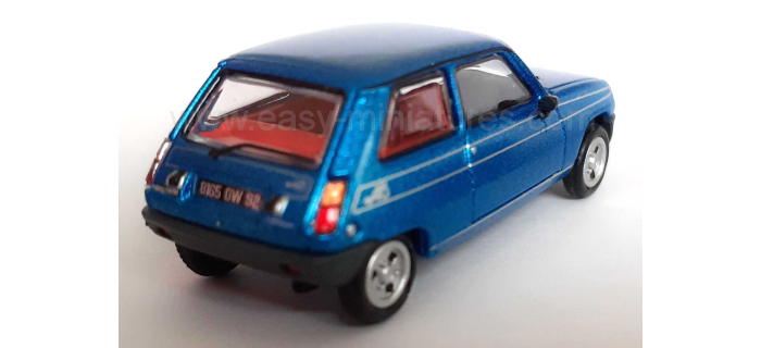 CB-163 - Renault R5 ALPINE 1978 Phase 2, bleue - REE Modeles