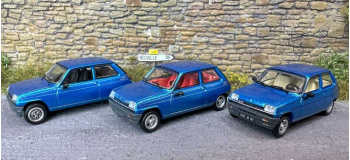 CB-163 - Renault R5 ALPINE 1978 Phase 2, bleue - REE Modeles
