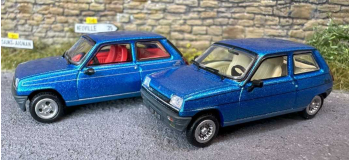 CB-163 - Renault R5 ALPINE 1978 Phase 2, bleue - REE Modeles